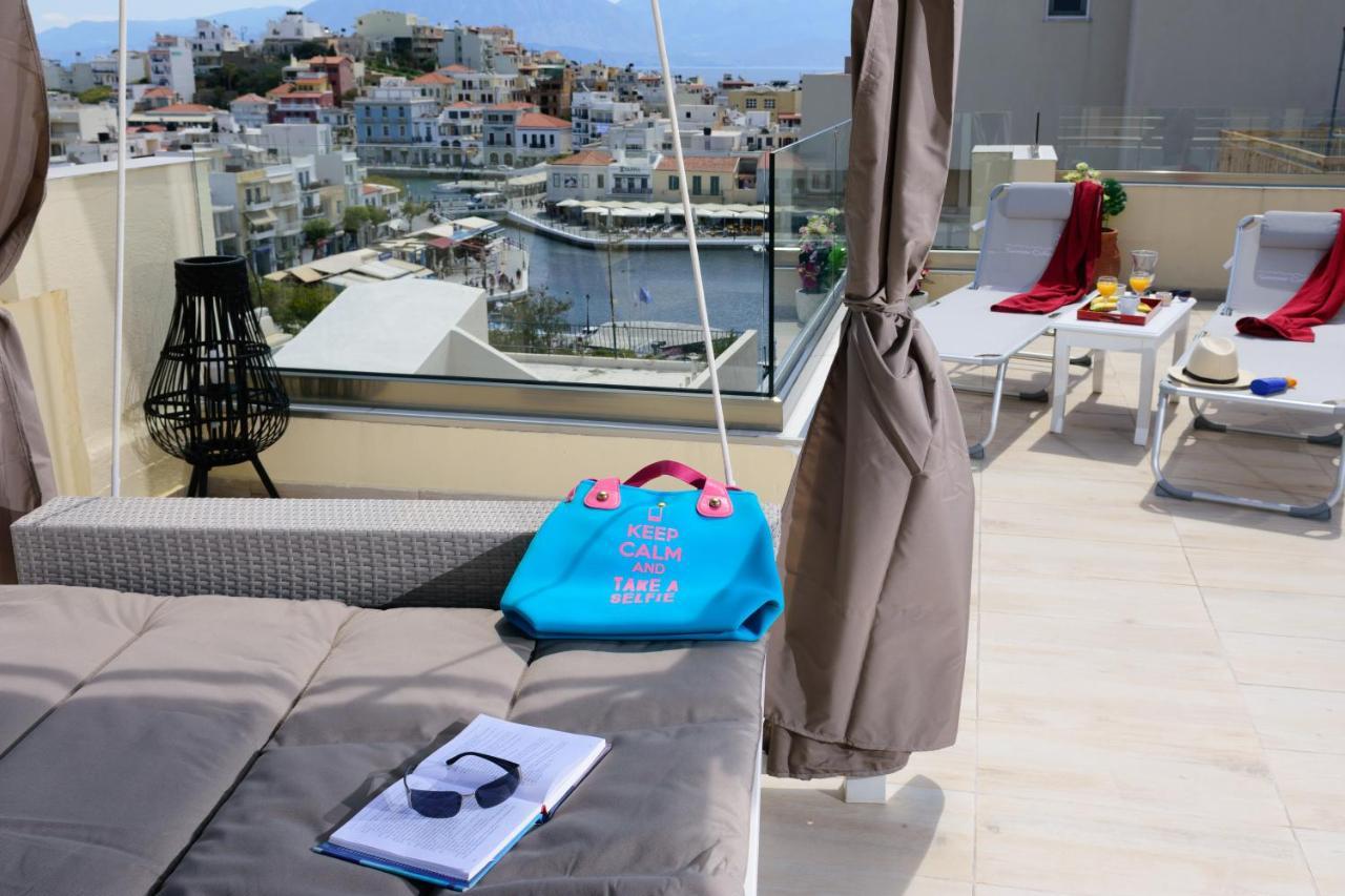 Ágios Nikólaos Luxury Lake View Center House מראה חיצוני תמונה