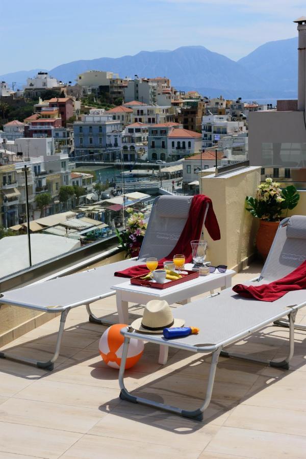 Ágios Nikólaos Luxury Lake View Center House מראה חיצוני תמונה