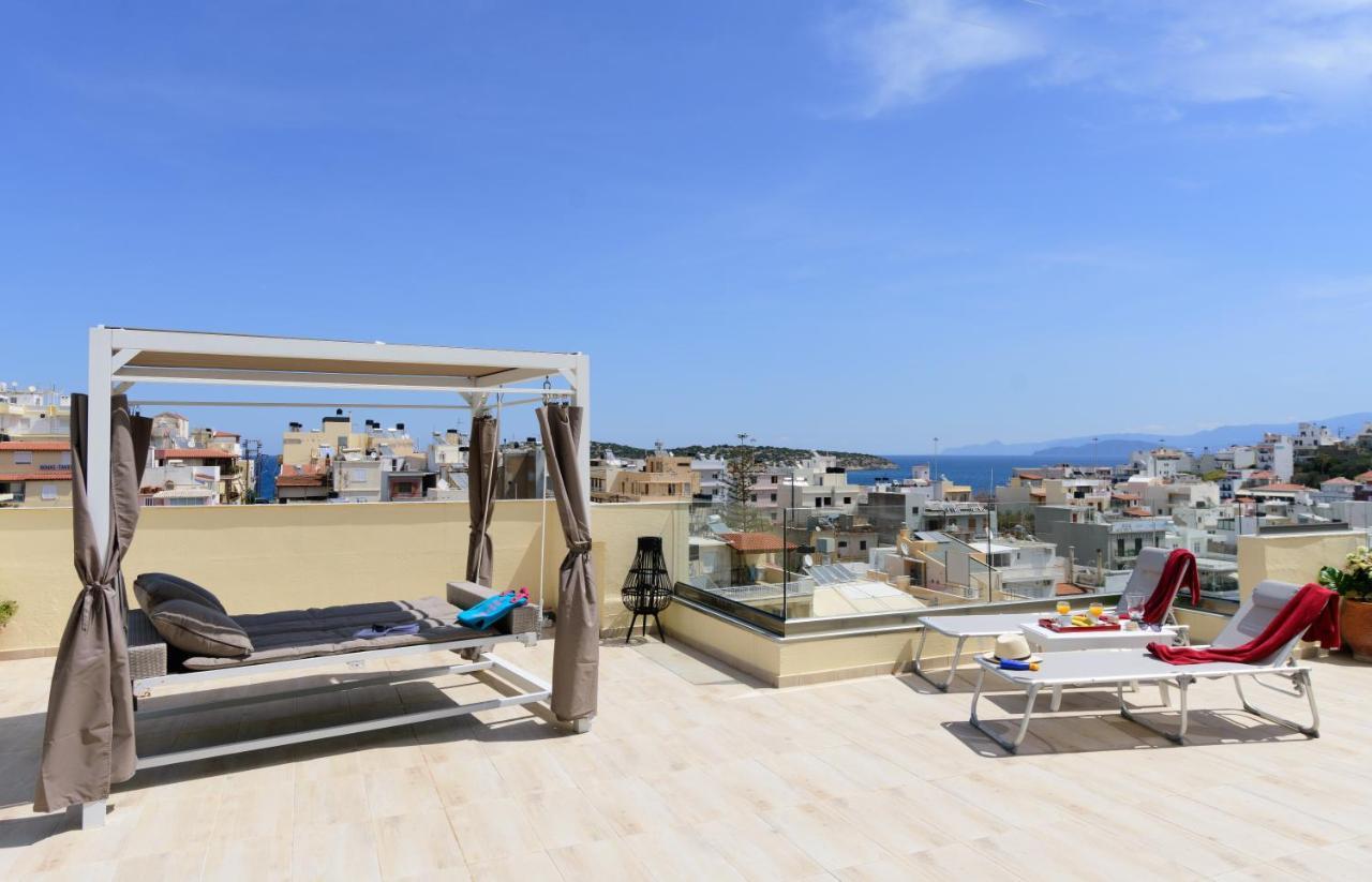 Ágios Nikólaos Luxury Lake View Center House מראה חיצוני תמונה